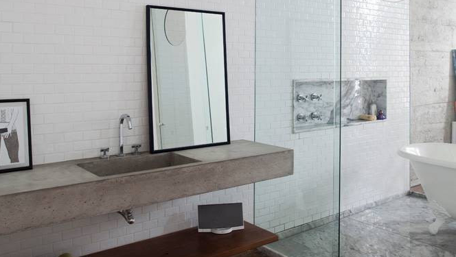 14 Reasons to Use Concrete Countertops in Your Bathroom